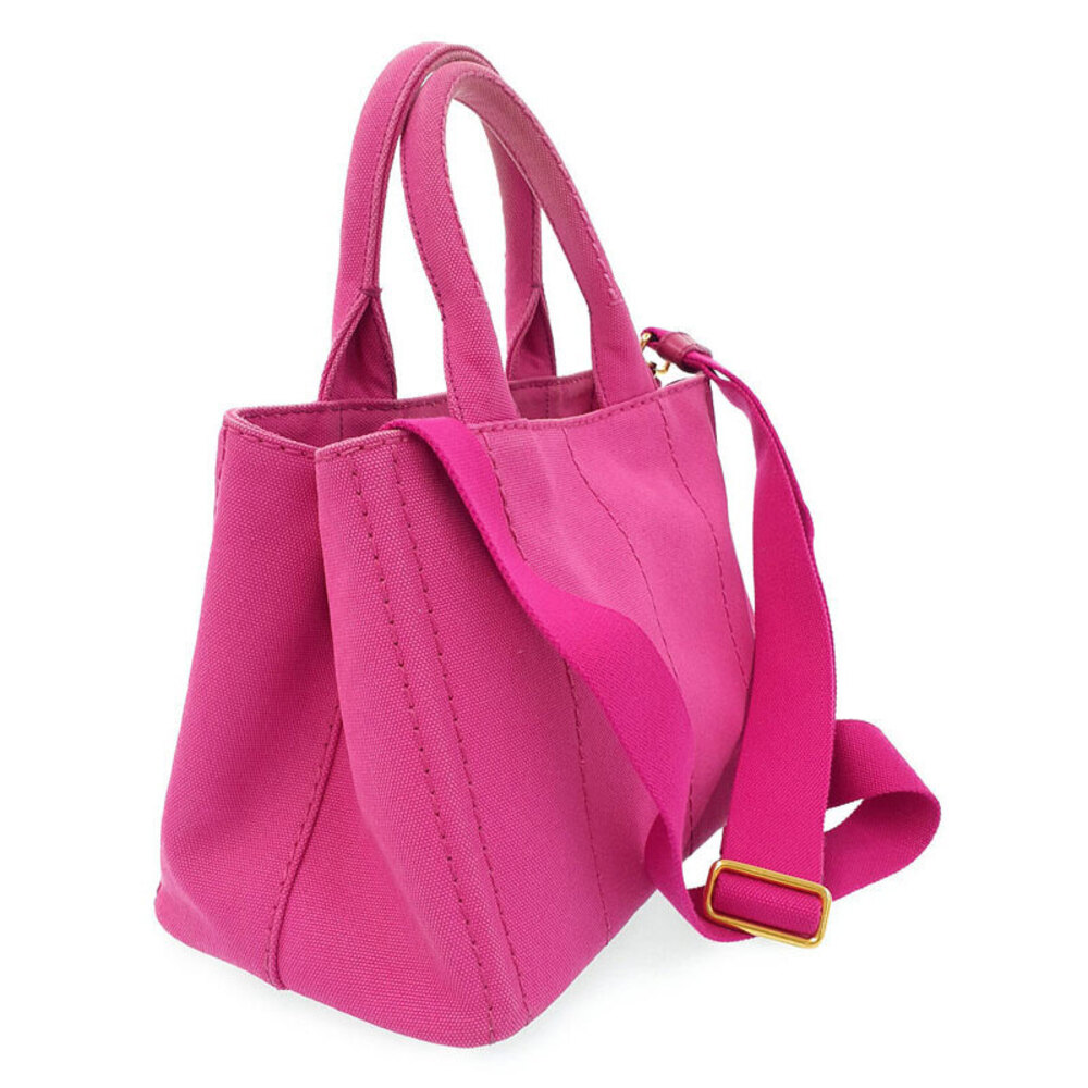 Prada Canapa 2way tote Shoulder bag canvas - Picture 2 of 9